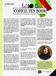 Who Is Corrie ten Boom