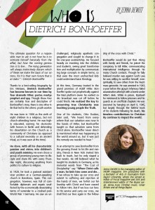 Who Is Dietrich Bonhoeffer