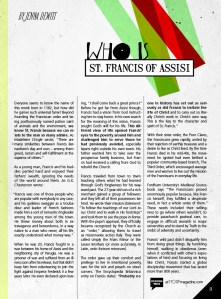 Who Is St. Francis of Assisi